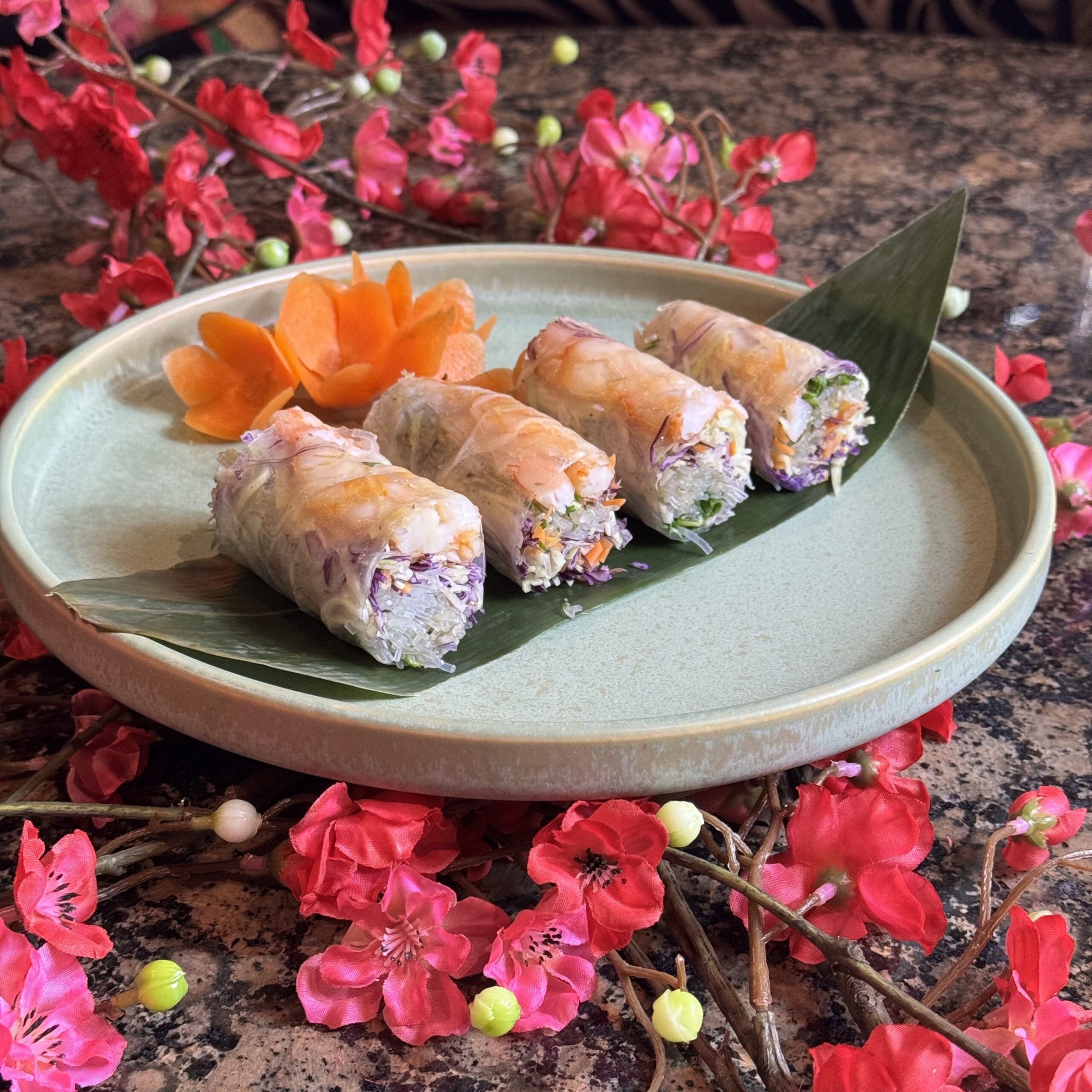 Rouleaux de Printemps aux Crevettes