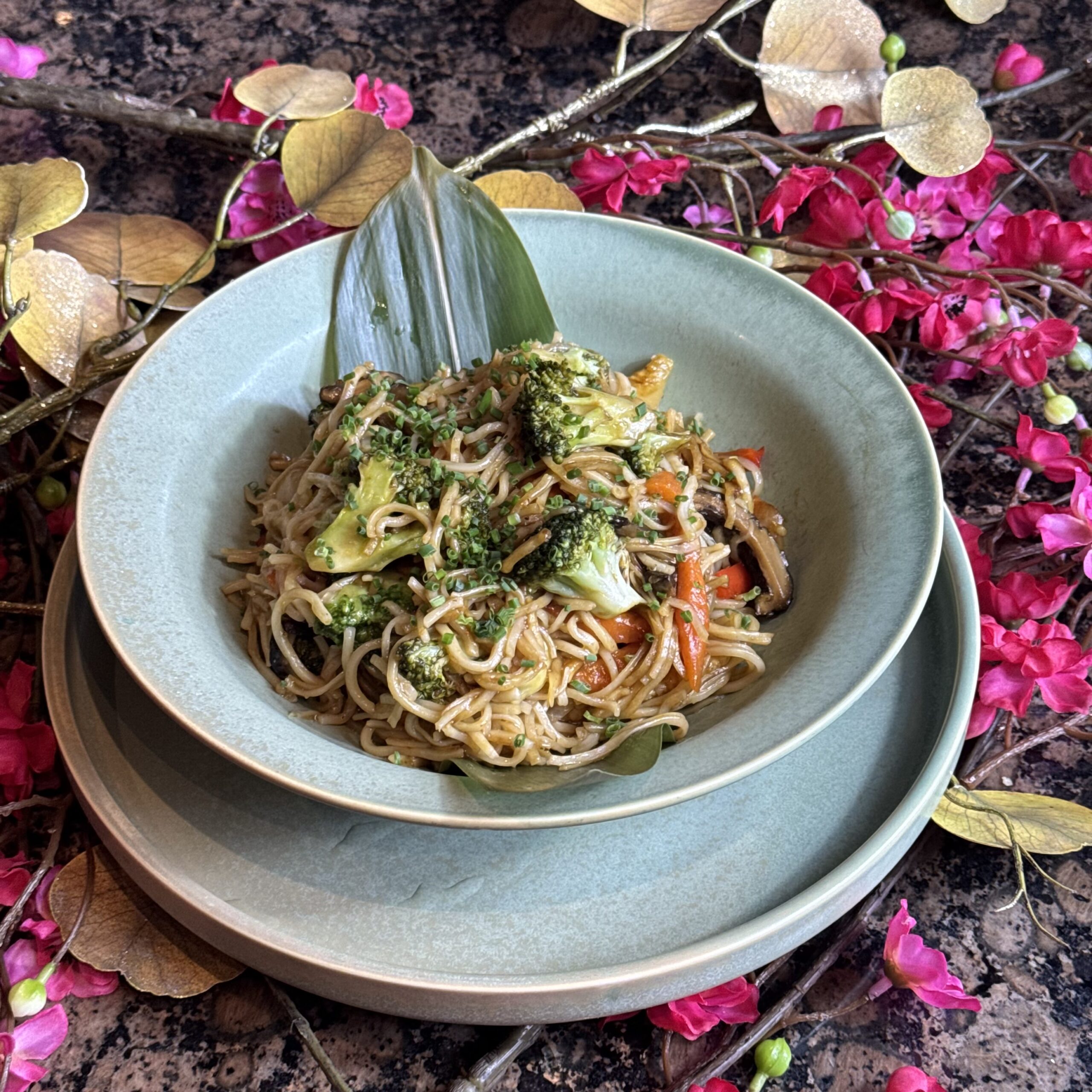 Nouilles végétariennes