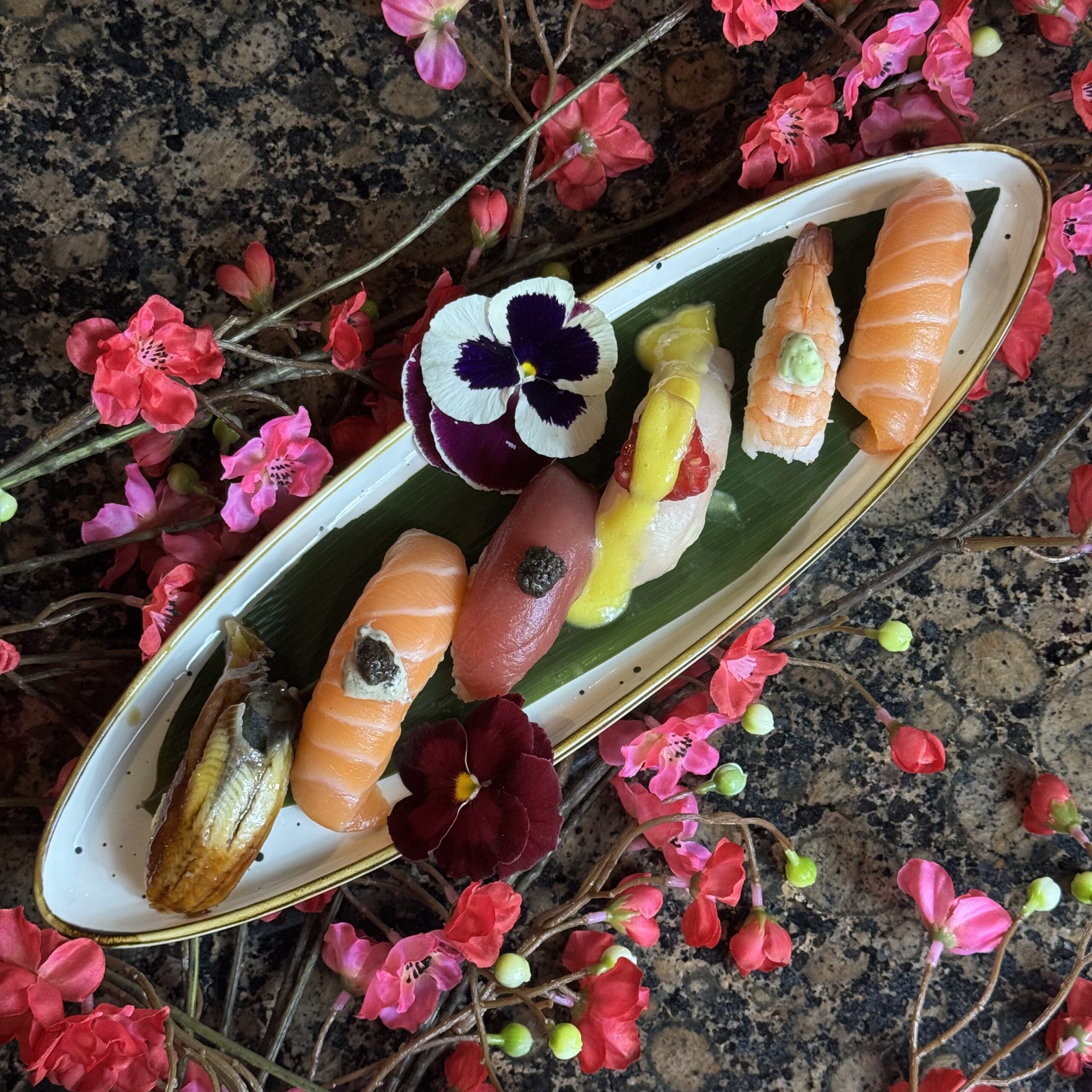 Assortiment de nigiri